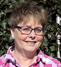 Ansiktsporträtt Hanne Berthelsen.