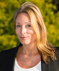 Ansiktsporträtt Christin Mellner.