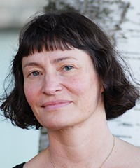 Ansiktsporträtt Lisbeth Slunga Järvholm.