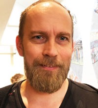 Jarno Pikkarainen, arbetsmiljöombud för Unionen vid Volvo Group Trucks Operations