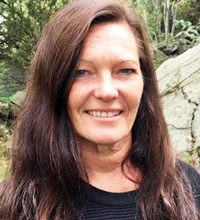 Ansiktsporträtt Maria Wolmesjö.