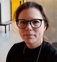 Ansiktsporträtt Kristina Palm.
