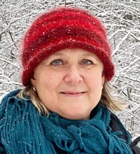Ansiktsporträtt Charlotte Wåhlin.