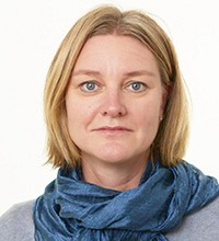 Porträtt på Kristina Folkesson