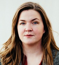 Ansiktsporträtt Gisela Bäcklander.