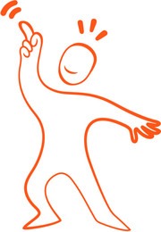 Illustration Suntarbetsliv glad figur