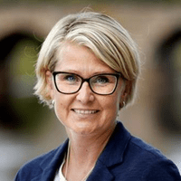 Sofia Asplund jobbar med årlig uppföljning