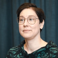 Porträtt av Sara Erlandsson.
