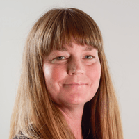 Lisa Holmlund, forskare på Karolinska Institutet