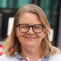 Lisa Wallgren, skyddsombud på Luleå lokaltrafik