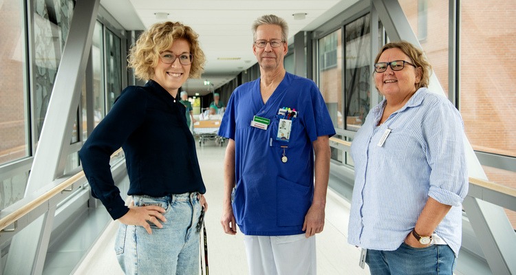 Matilda Errind Arvgård, Ulf Persson och Eva Axelsson