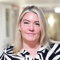 Sandra karlström, enhetschef på äldreboendet Drejskivan i Flen.