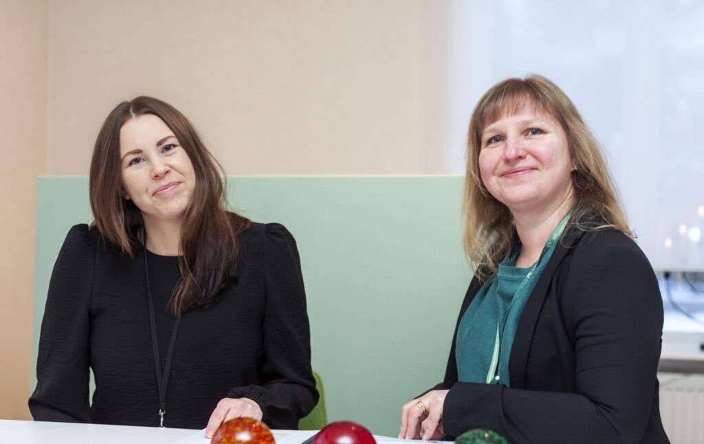 Ewelina Andersson och Anna Bergqvist