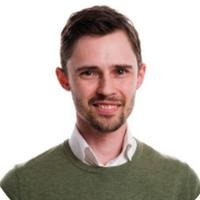 Joel Backman, verksamhetschef för Servicecenter inom Region Västerbotten arbetar med friskfaktorer.