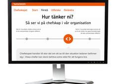 skärm med bild ur chefoskopet