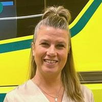 Porträtt av Petra Andersson.
