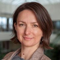 Porträtt på Olga Orrit.
