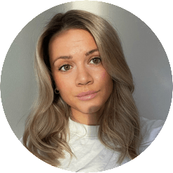 Matilda Drysén, nyutbildad sjuksköterska i hemsjukvården i Borås.