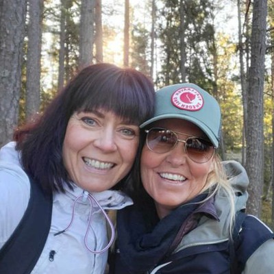 Ansiktsporträtt Ulrika Orrblad och Helene Råström.