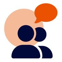ikon för dialog