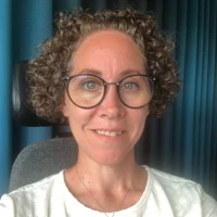 micaela helgeson, skyddsombud och ledare i Framsteget grupputveckling.