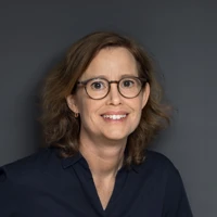 Ansiktsporträtt Kajsa Linderborg.