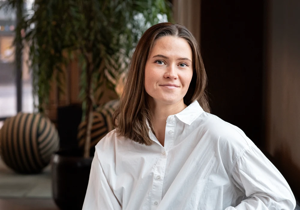 Porträtt Vendela Vestergren.