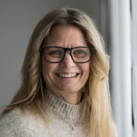 Sara Turtola, sjuksköterska på Kommunhälsan i Luleå där man jobbar med ett klimakterieprojekt.