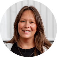 Maja Andersson är med och planerar arbetsmiljöveckan i Karlshamn.