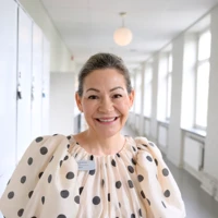 Porträtt på Cecilia Rosman.