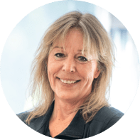 Ann-Marie Westman, skyddsombud för Kommunal i Hallsberg.