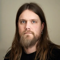Ansiktsporträtt Andreas Eliasson.