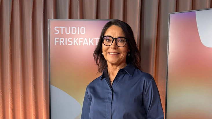 Cecilia Skeppar, programledare för Studio Friskfaktor.
